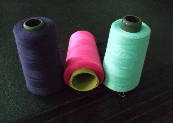 Dyeing 100% 60s Polyester Sewing Yarn For Sewing Thread